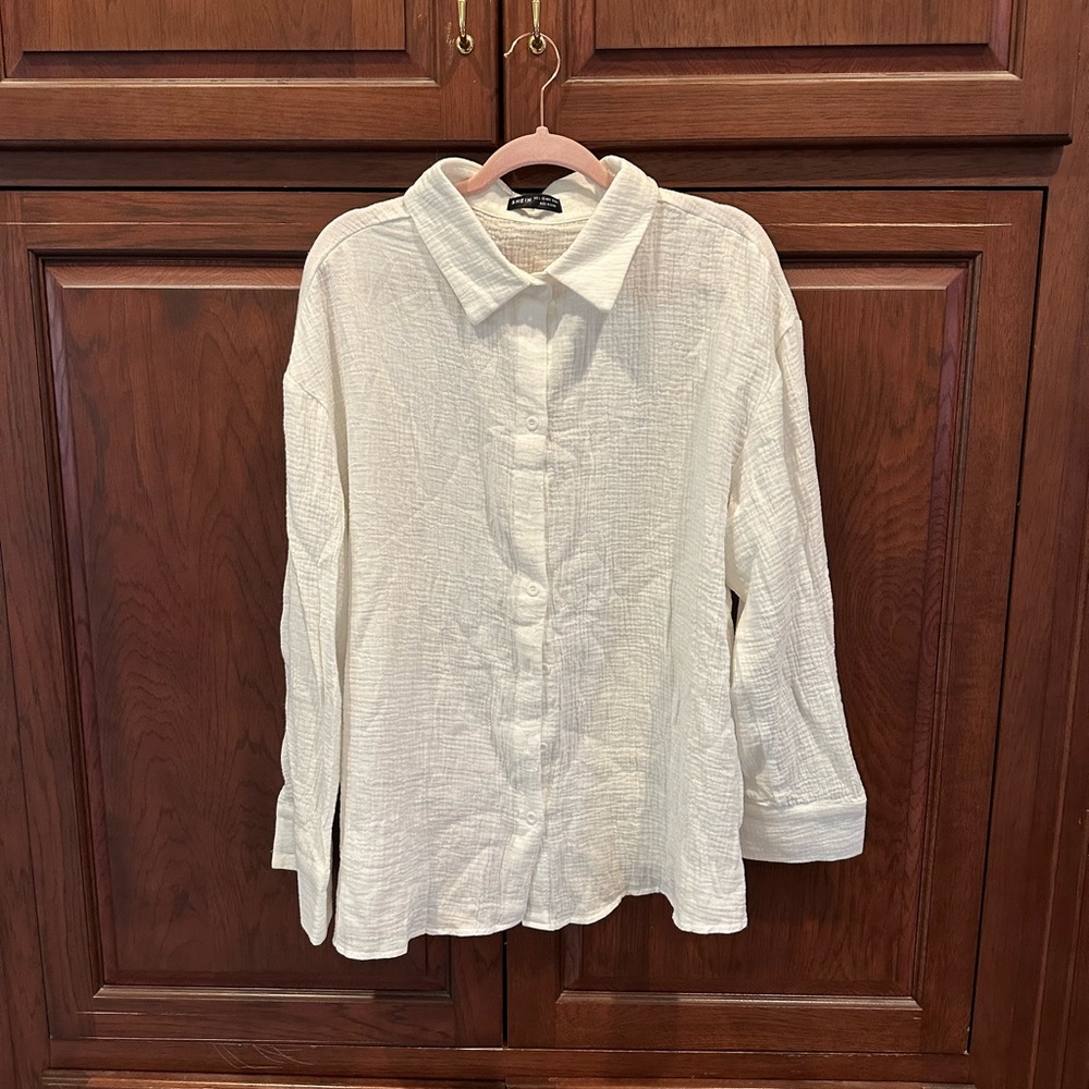 NWOT button down sz L